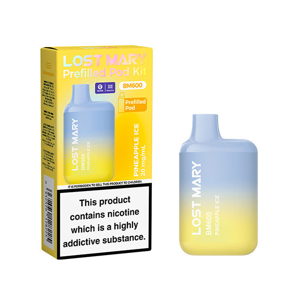 Lost Mary Prefilled Pod Kit  pineapple ice zoom distro in UK