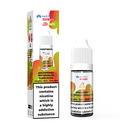 Hayati Pro Max Strawberry Watermelon Bubblegum 10ml Nic Salt