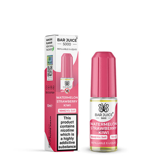 Bar Juice 5000 Watermelon Strawberry Kiwi 10ml Nic Salt