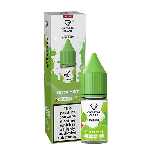Crystal Clear Fresh Mint 10ml Nic Salt