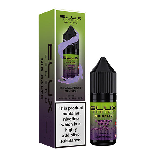 Elux Legend Blackcurrant Menthol 10ml Nic Salt