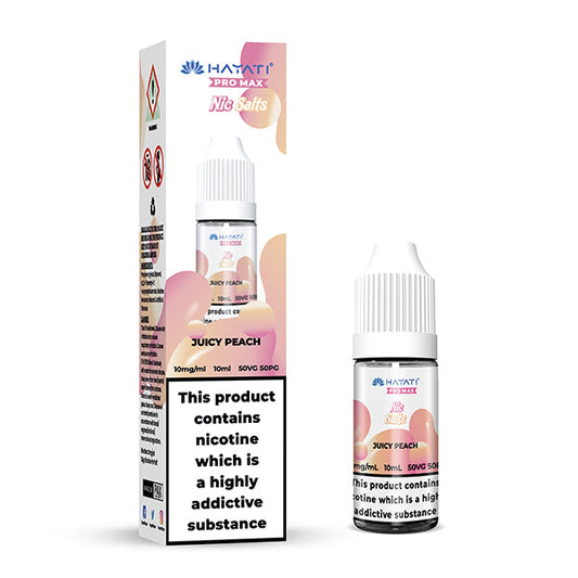 Hayati Pro Max Juicy Peach 10ml Nic Salt