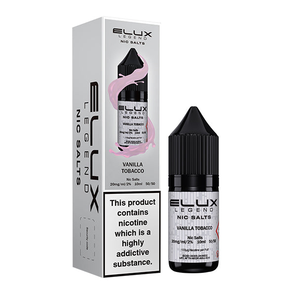 Elux Legend Vanilla Tobacco 10ml Nic Salt