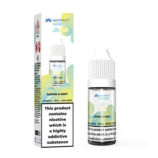 Hayati Pro Max Lemon & Mint 10ml Nic Salt