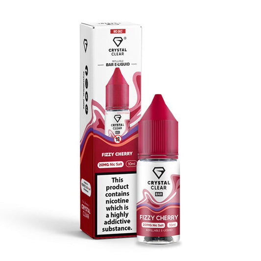 Crystal Clear Fizzy Cherry 10ml Nic Salt