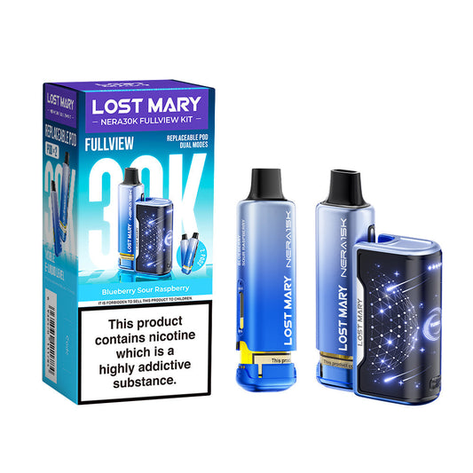 Lost Mary Nera30K Pod Kit Blueberry Sour Raspberry