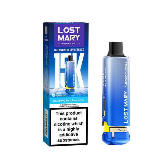 Lost Mary Nera15k Prefilled Pod Blueberry Sour Raspberry