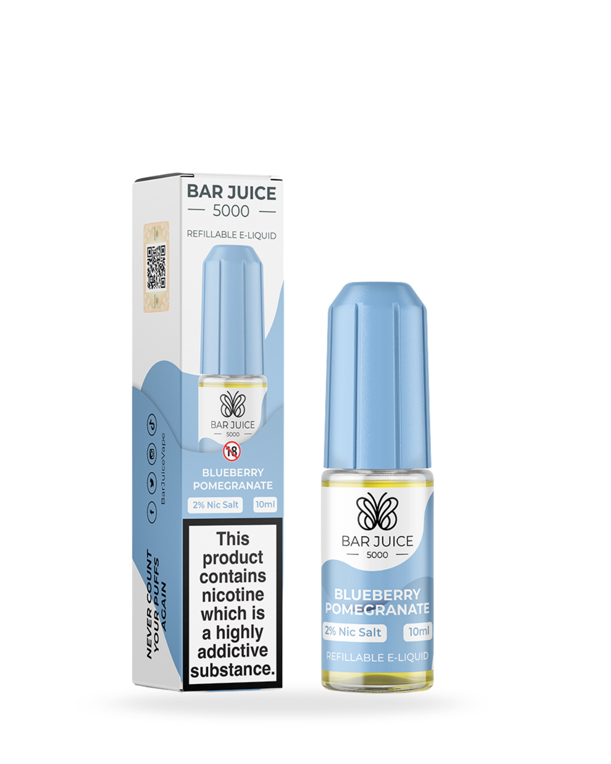 Bar Juice 5000 Blueberry Pomegranate 10ml Nic Salt