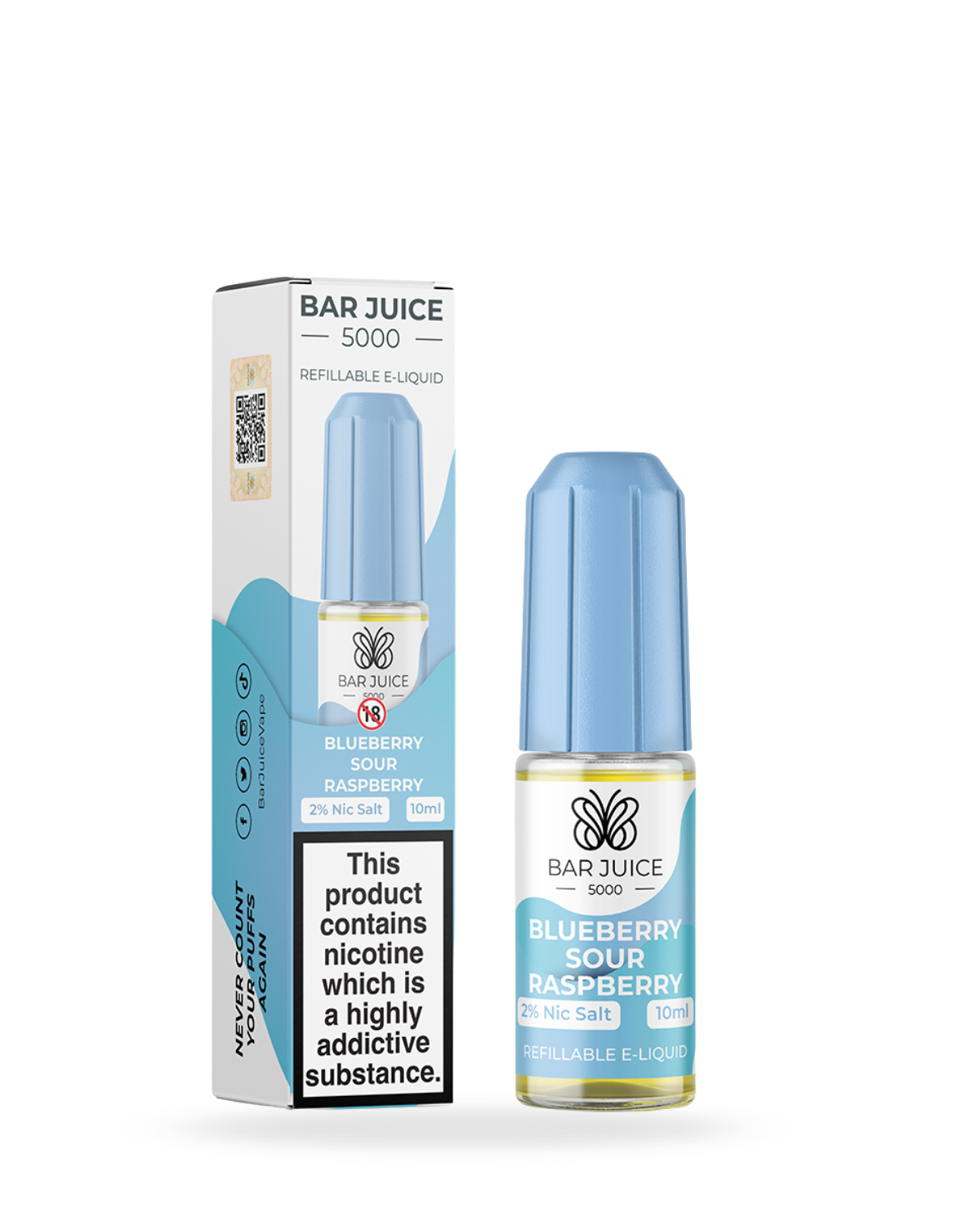Bar Juice 5000 Blueberry Sour Raspberry 10ml Nic Salt