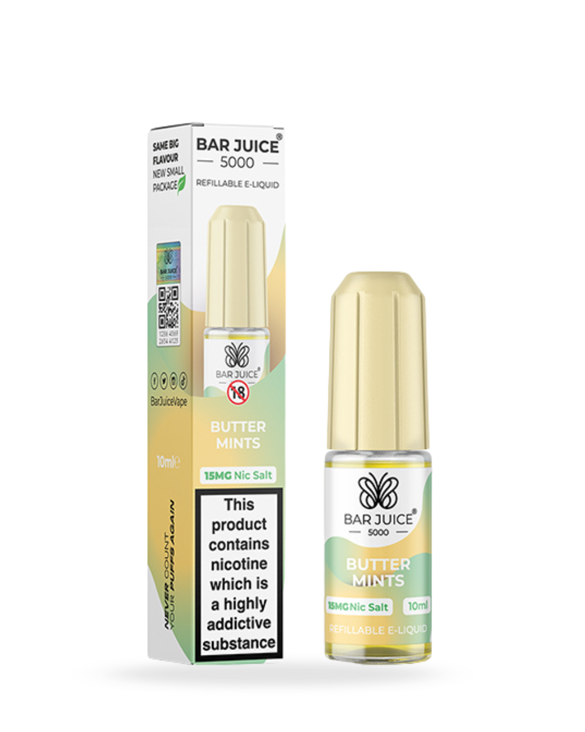 Bar Juice 5000 Butter Mints 10ml Nic Salt