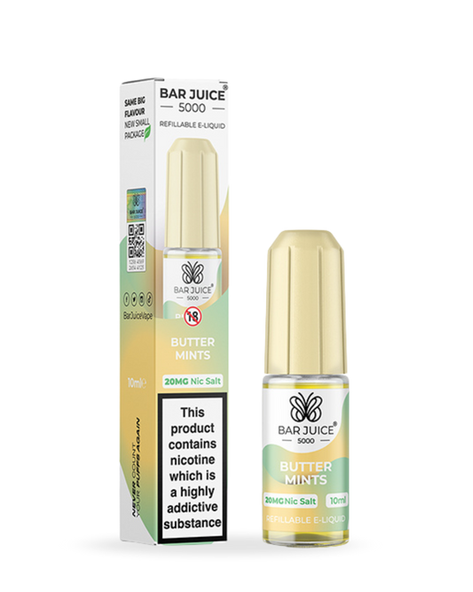 Bar Juice 5000 Butter Mints 10ml Nic Salt