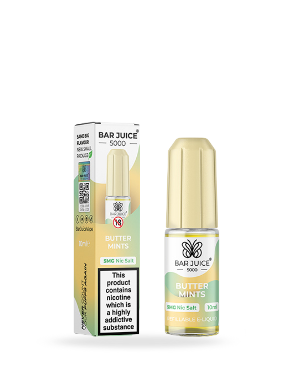 Bar Juice 5000 Butter Mints 10ml Nic Salt