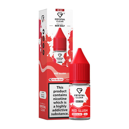 Crystal Clear Red Slush 10ml Nic Salt