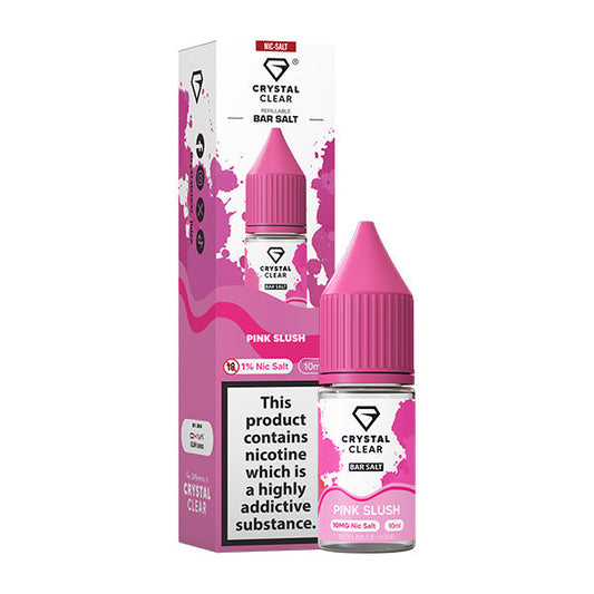 Crystal Clear Pink Slush 10ml Nic Salt