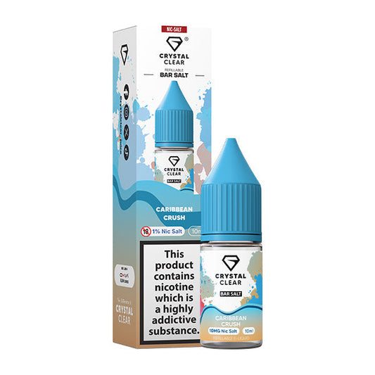 Crystal Clear Caribbean Crush 10ml Nic Salt