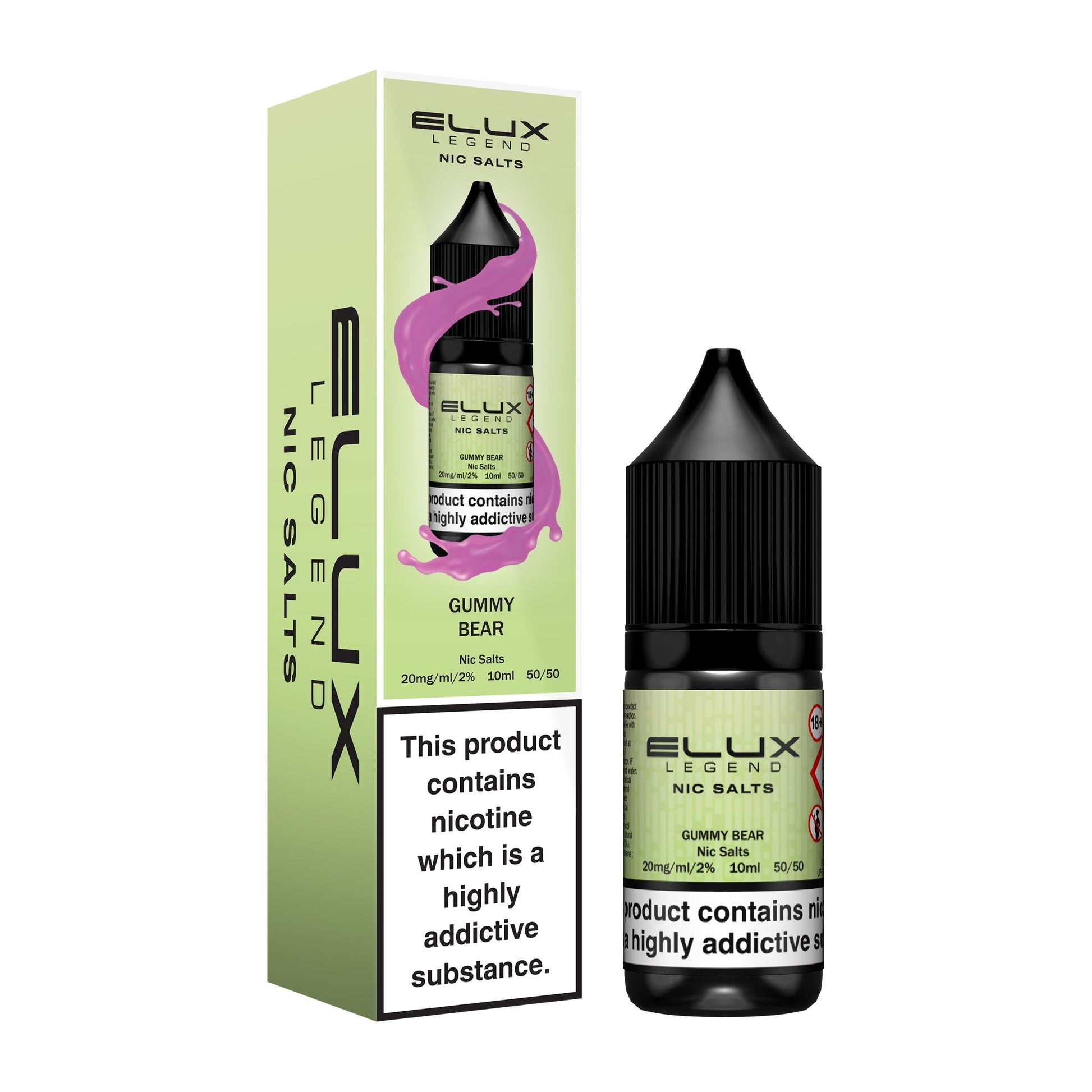 Elux Legend Gummy Bear 10ml Nic Salt