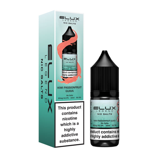 Elux Legend Kiwi Passionfruit Guava 10ml Nic Salt