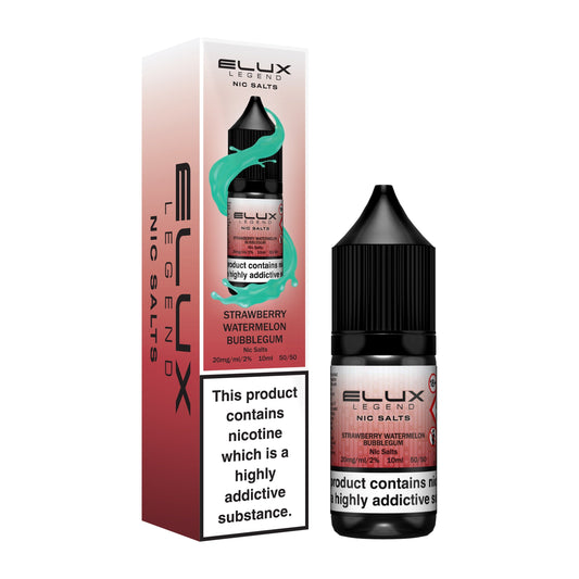 Elux Legend Strawberry Watermelon Bubblegum 10ml Nic Salt