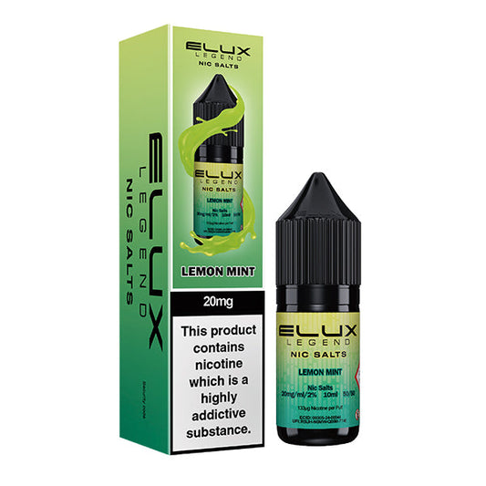 Elux Legend Salts Lemon Mint 10ml Nic Salt
