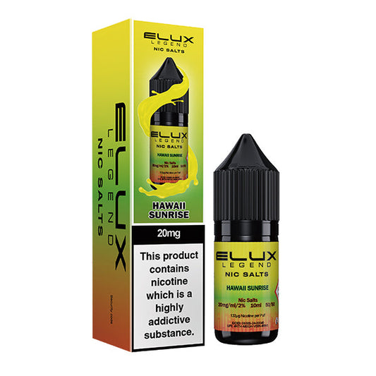 Elux Legend Salts Hawaii Sunrise 10ml Nic Salt