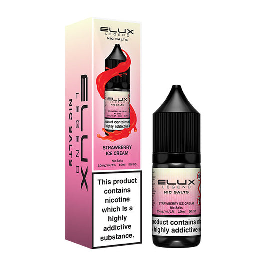 Elux Legend Strawberry Ice Cream 10ml Nic Salt