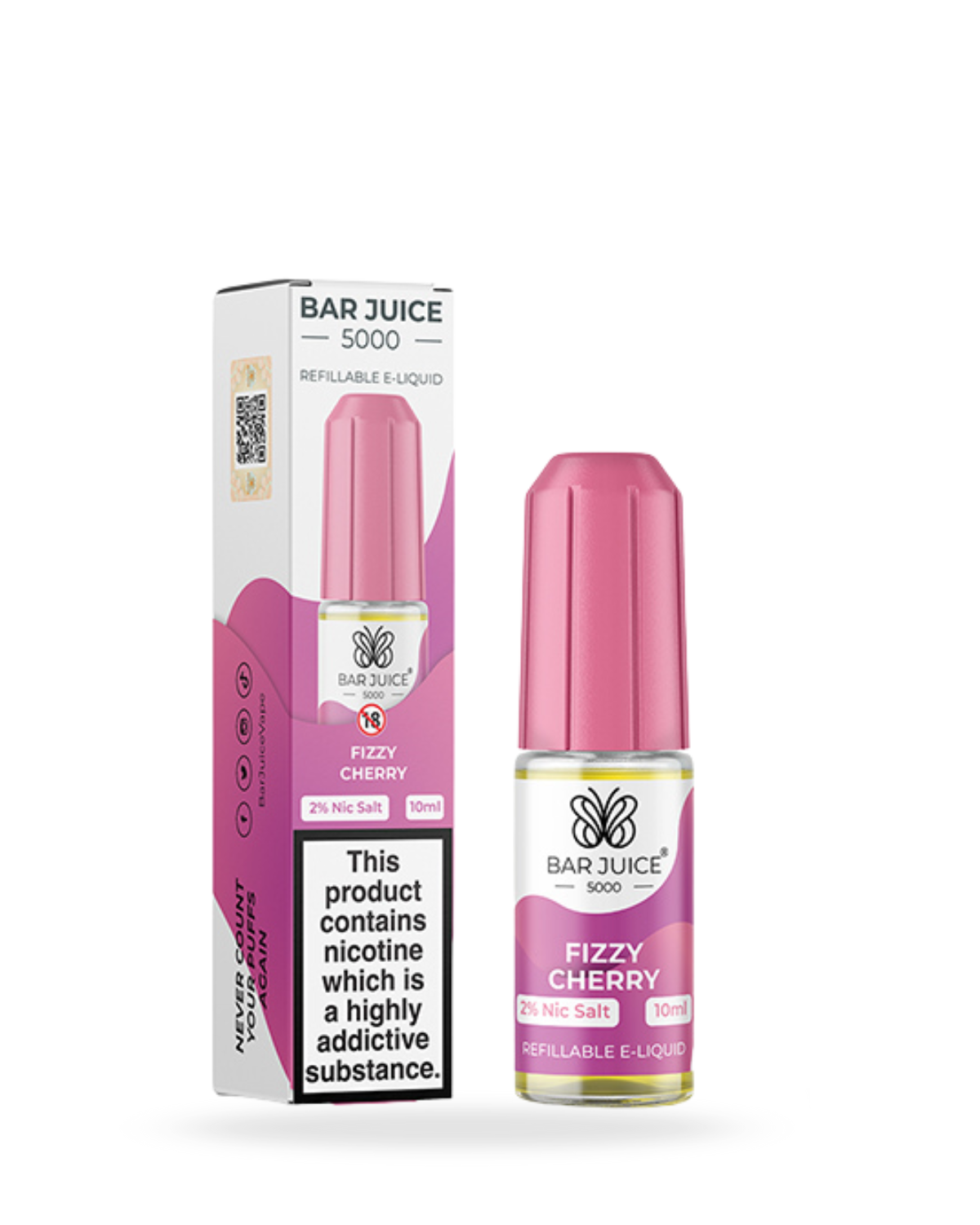 Bar Juice 5000 Fizzy Cherry 10ml Nic Salt