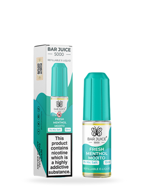 Bar Juice 5000 Fresh Menthol Mojito 10ml Nic Salt