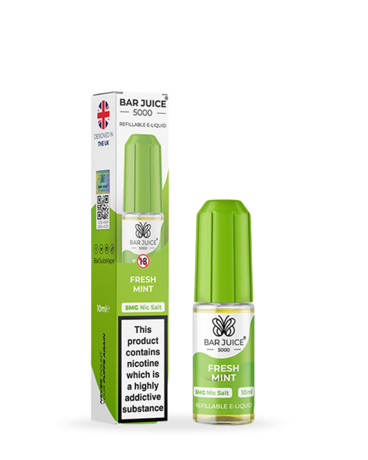Bar Juice 5000 Fresh Mint 10ml Nic Salt