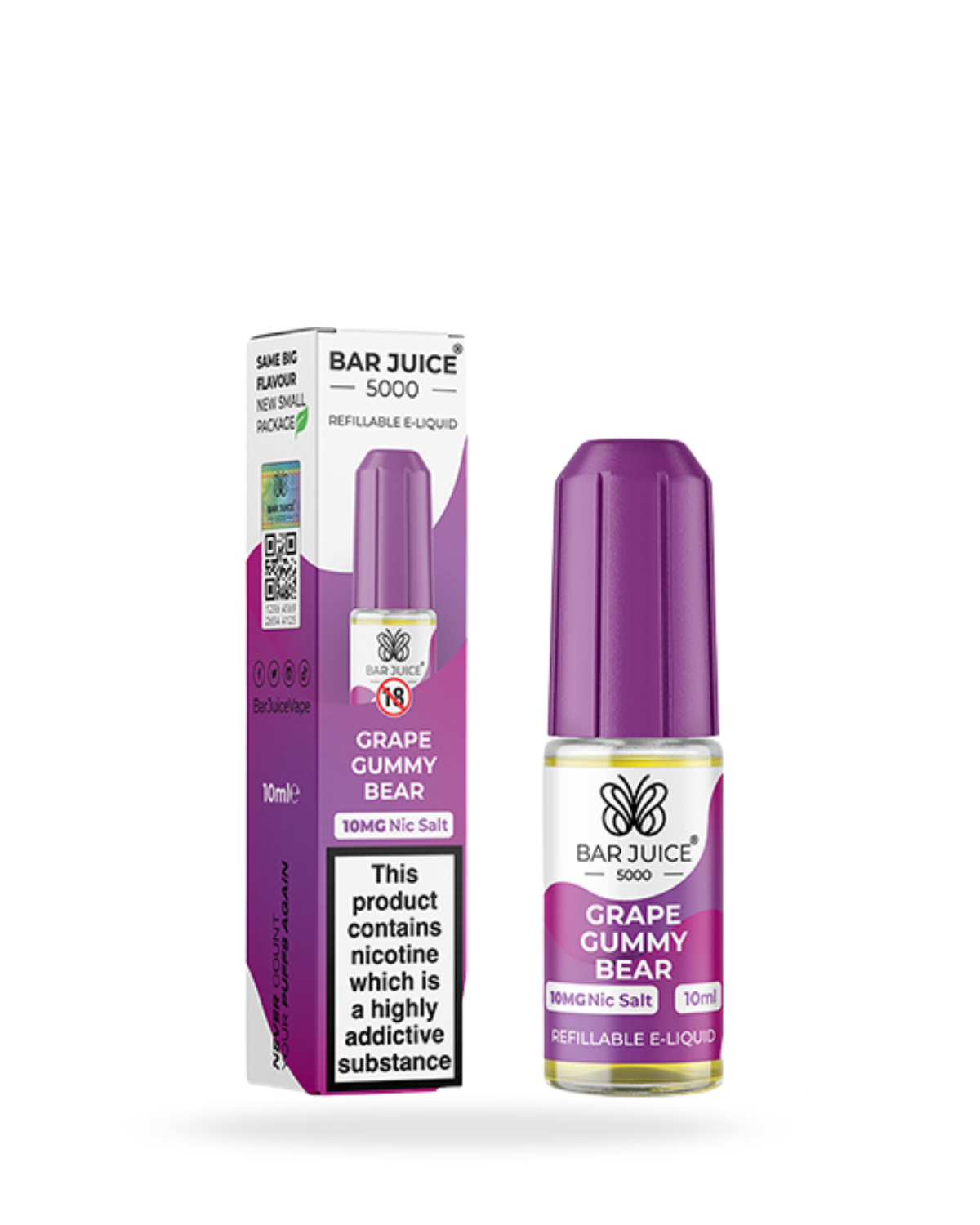 Bar Juice 5000 Grape Gummy Bear 10ml Nic Salt