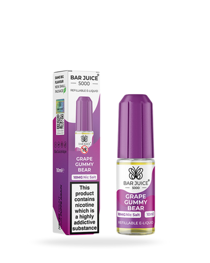 Bar Juice 5000 Grape Gummy Bear 10ml Nic Salt