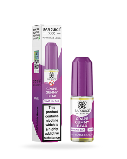 Bar Juice 5000 Grape Gummy Bear 10ml Nic Salt