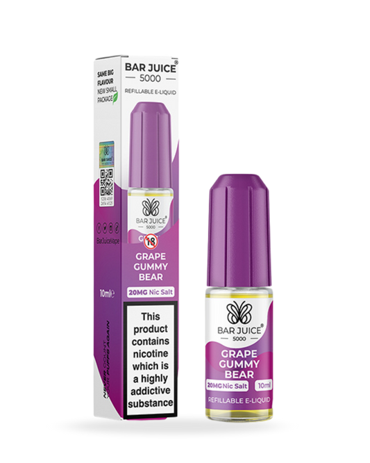 Bar Juice 5000 Grape Gummy Bear 10ml Nic Salt
