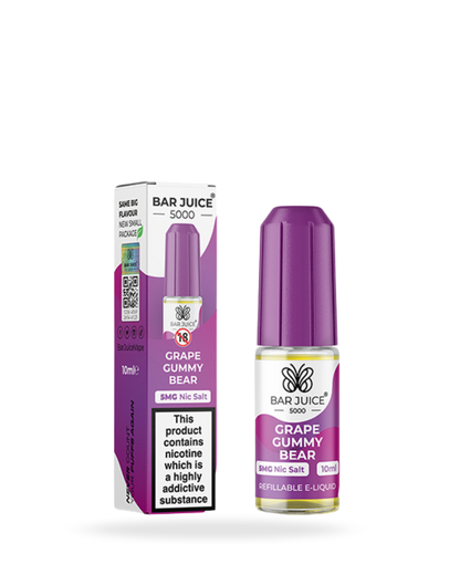 Bar Juice 5000 Grape Gummy Bear 10ml Nic Salt