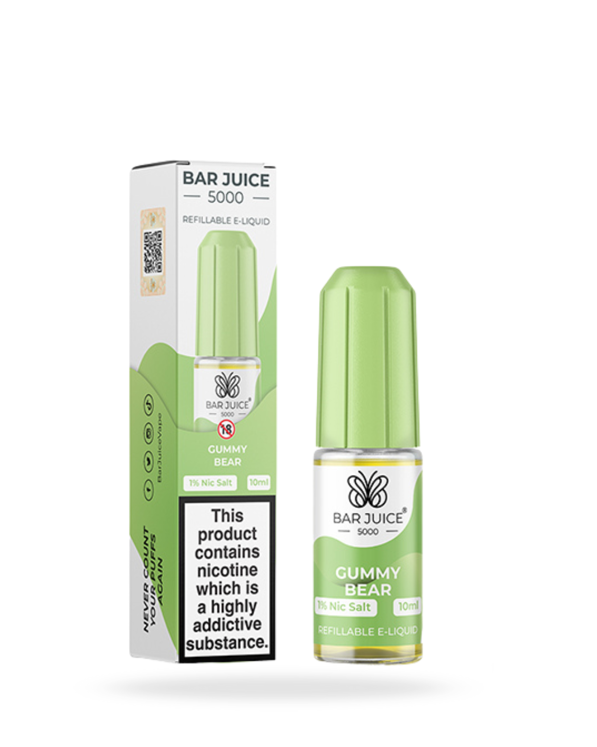 Bar Juice 5000 Gummy Bear 10ml Nic Salt