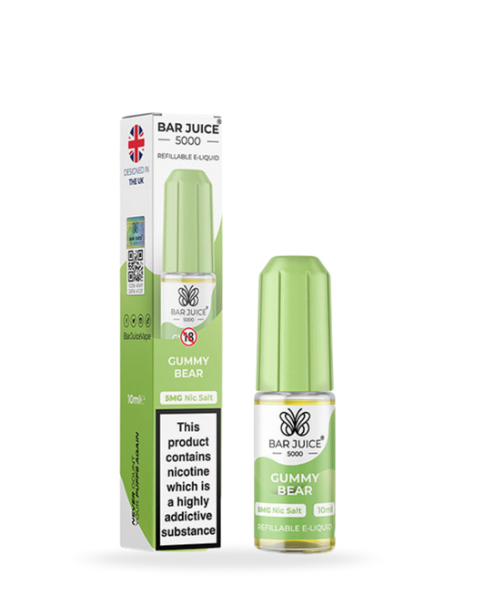 Bar Juice 5000 Gummy Bear 10ml Nic Salt