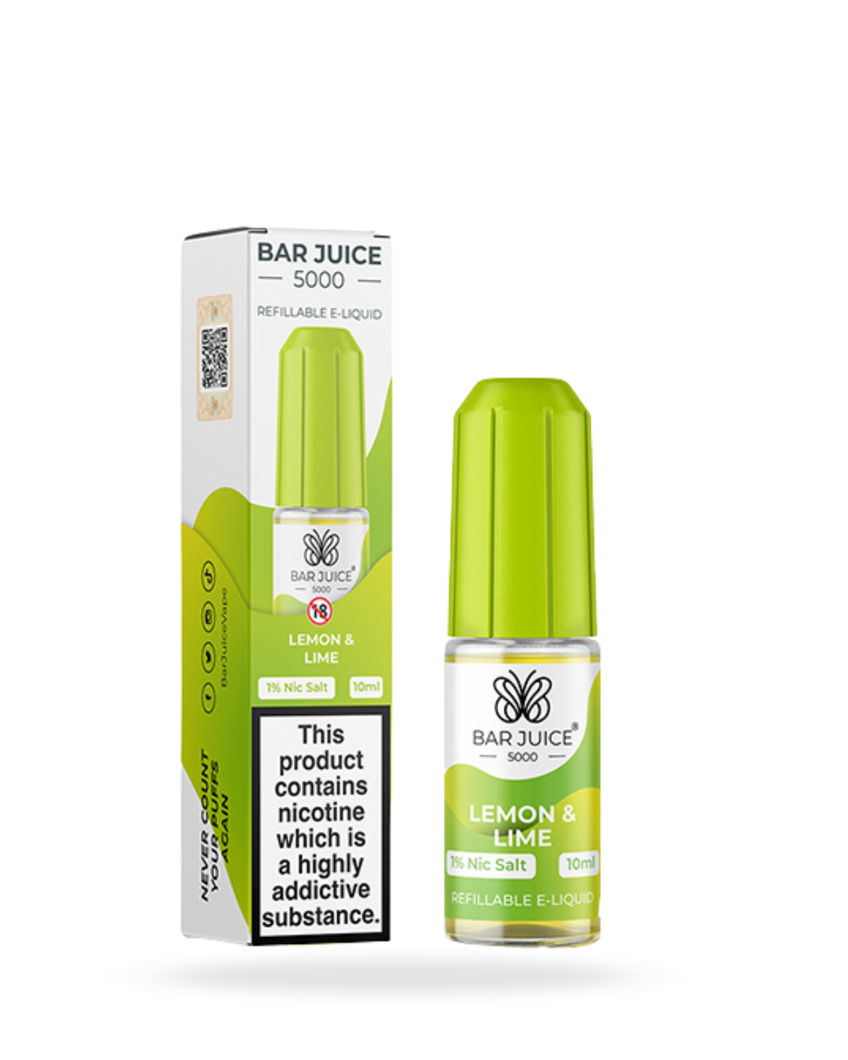 Bar Juice 5000 Lemon and Lime 10ml Nic Salt