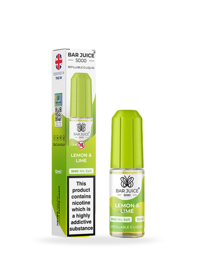 Bar Juice 5000 Lemon and Lime 10ml Nic Salt