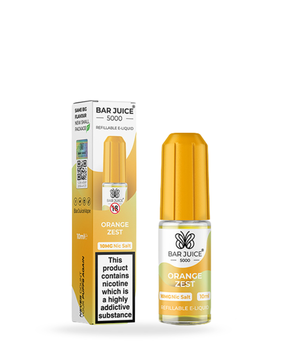 Bar Juice 5000 Orange Zest 10ml Nic Salt