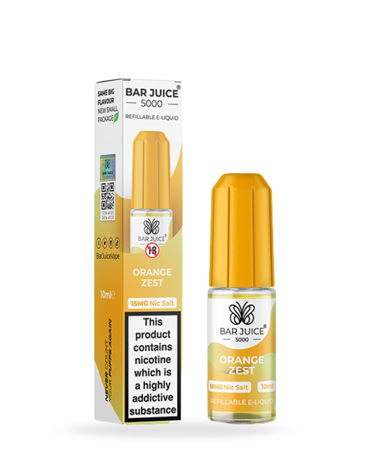Bar Juice 5000 Orange Zest 10ml Nic Salt