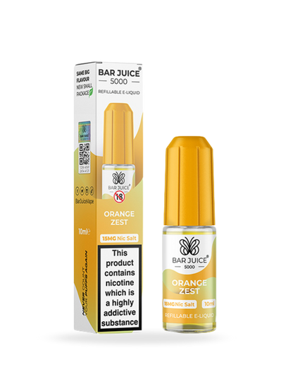 Bar Juice 5000 Orange Zest 10ml Nic Salt