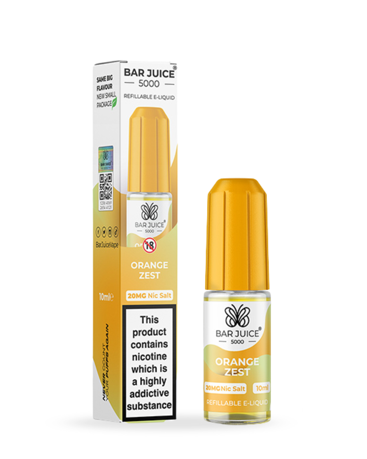 Bar Juice 5000 Orange Zest 10ml Nic Salt