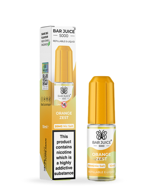 Bar Juice 5000 Orange Zest 10ml Nic Salt