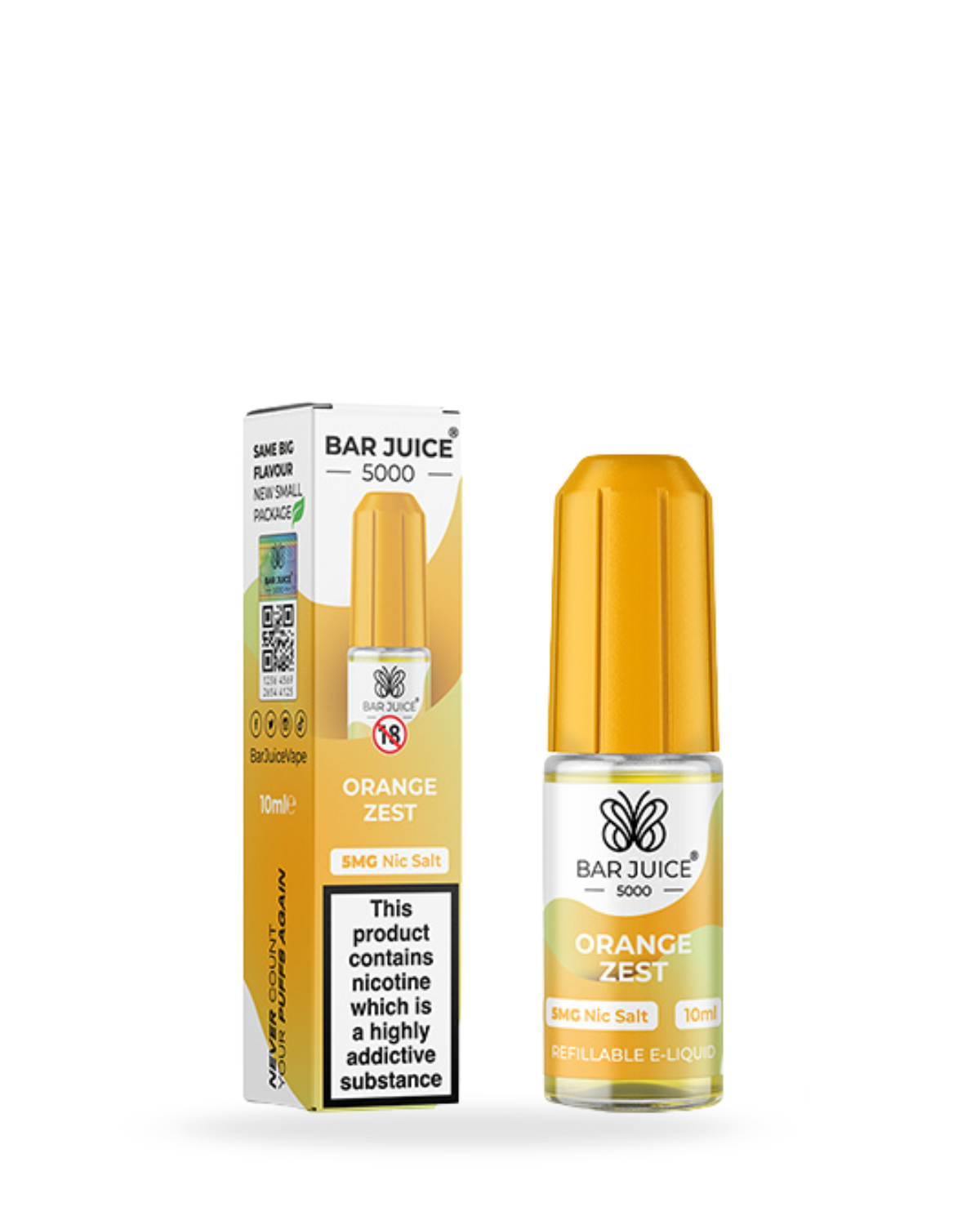 Bar Juice 5000 Orange Zest 10ml Nic Salt