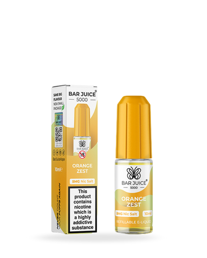 Bar Juice 5000 Orange Zest 10ml Nic Salt