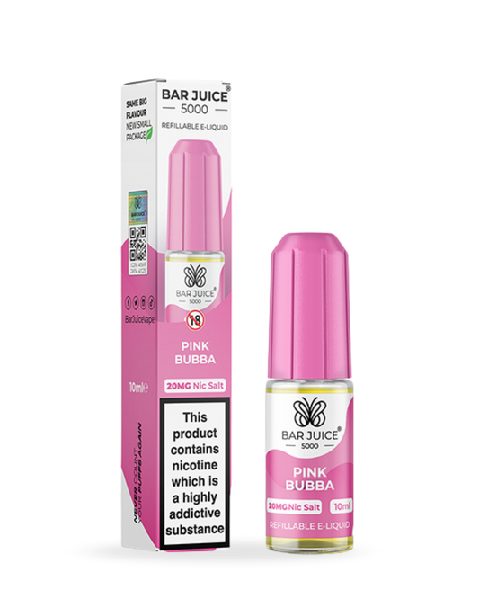 Bar Juice 5000 Pink Bubba 10ml Nic Salt