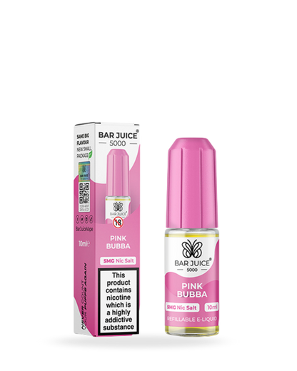 Bar Juice 5000 Pink Bubba 10ml Nic Salt
