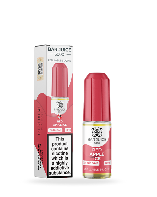 Bar Juice 5000 Red Apple Ice 10ml Nic Salt