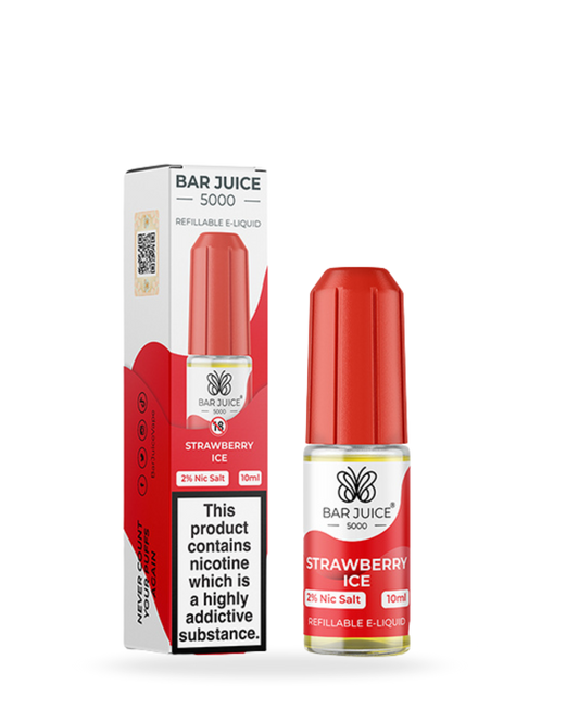 Bar Juice 5000 Strawberry Ice 10ml Nic Salt