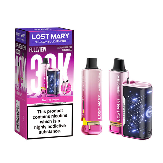 Lost Mary Nera30K Pod Kit Strawberry Ice