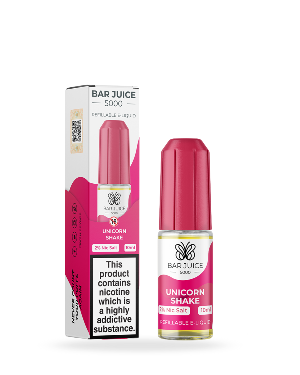 Bar Juice 5000 Unicorn Shake 10ml Nic Salt